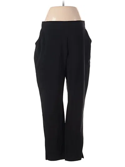 Pre-owned Eddie Bauer Active Pants In Black