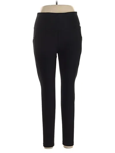 Pre-owned Eddie Bauer Active Pants In Black