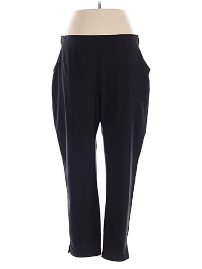 Pre-owned Eddie Bauer Active Pants In Black