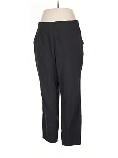 Pre-owned Eddie Bauer Active Pants In Black