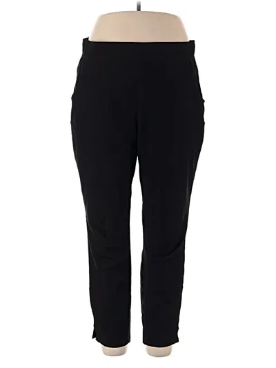 Pre-owned Eddie Bauer Active Pants In Black