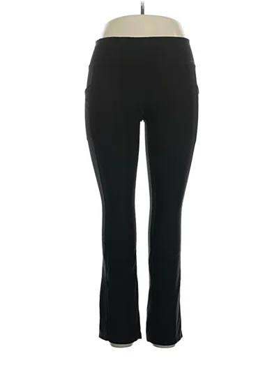 Pre-owned Eddie Bauer Active Pants In Black