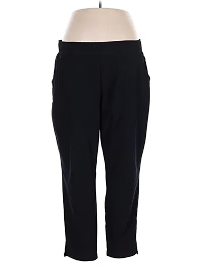 Pre-owned Eddie Bauer Active Pants In Black