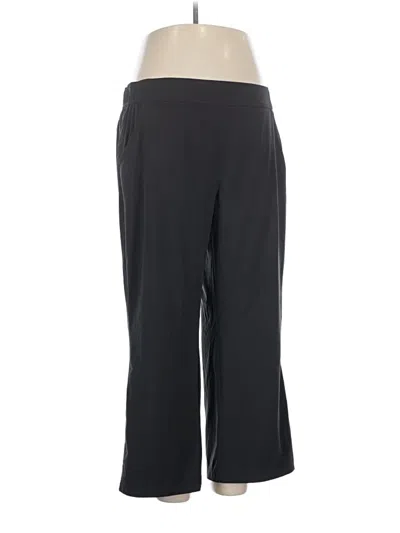 Pre-owned Eddie Bauer Active Pants In Black