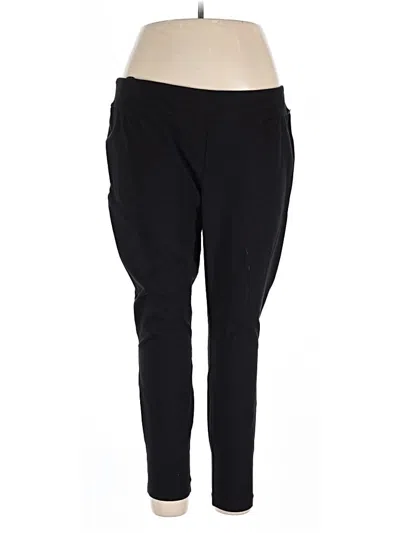 Pre-owned Eddie Bauer Active Pants In Black