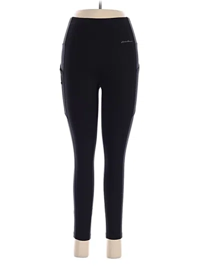Pre-owned Eddie Bauer Active Pants In Black