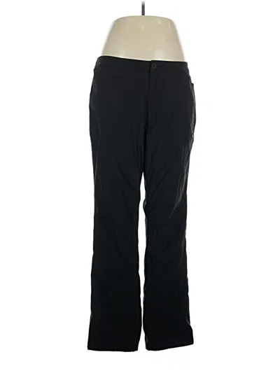 Pre-owned Eddie Bauer Active Pants In Black