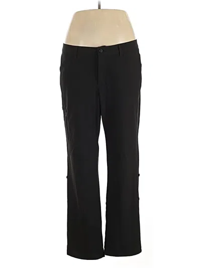 Pre-owned Eddie Bauer Active Pants In Black