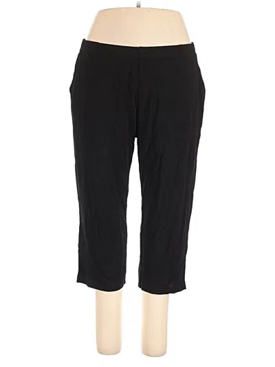 Pre-owned Eddie Bauer Active Pants In Black