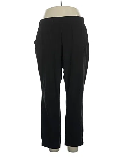 Pre-owned Eddie Bauer Active Pants In Black