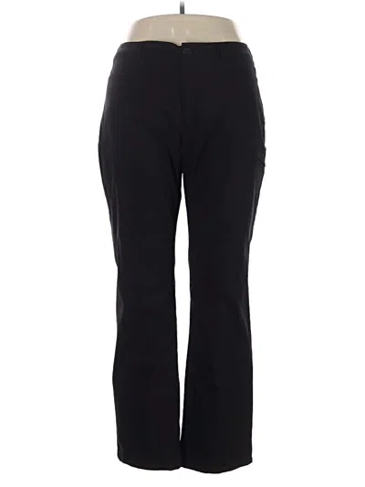 Pre-owned Eddie Bauer Active Pants In Black