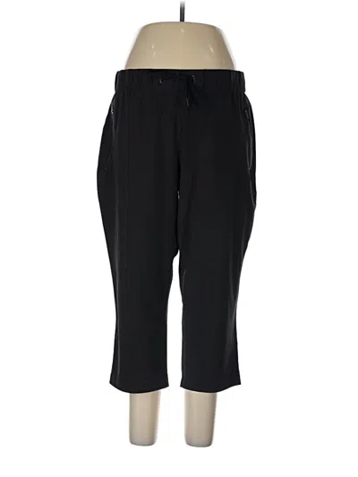 Pre-owned Eddie Bauer Active Pants In Black