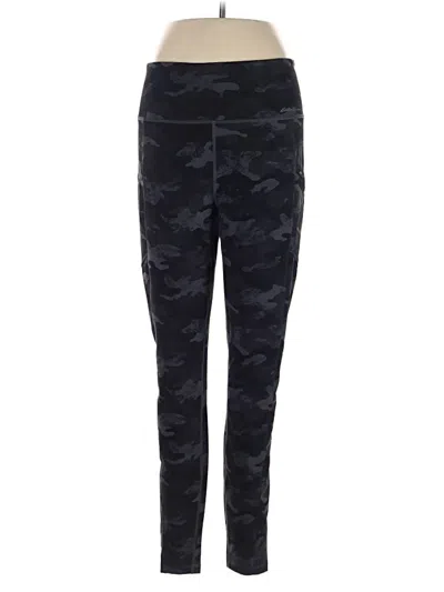 Pre-owned Eddie Bauer Active Pants In Black