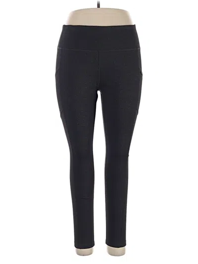 Pre-owned Eddie Bauer Active Pants In Black