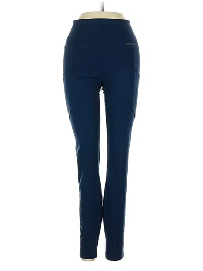 Pre-owned Eddie Bauer Active Pants In Blue