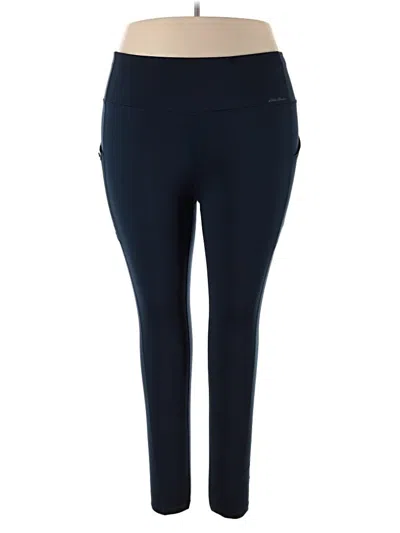 Pre-owned Eddie Bauer Active Pants In Blue