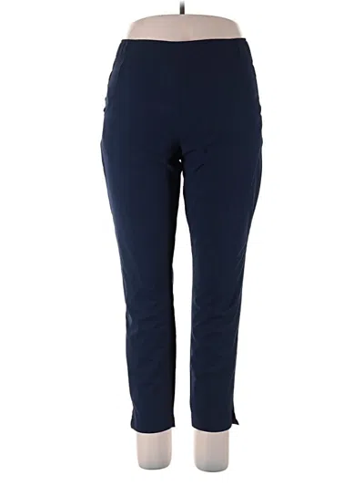 Pre-owned Eddie Bauer Active Pants In Blue