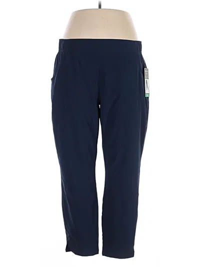 Pre-owned Eddie Bauer Active Pants In Blue