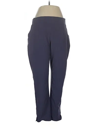 Pre-owned Eddie Bauer Active Pants In Blue