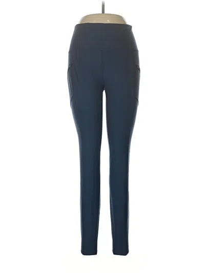 Pre-owned Eddie Bauer Active Pants In Blue