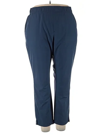 Pre-owned Eddie Bauer Active Pants In Blue