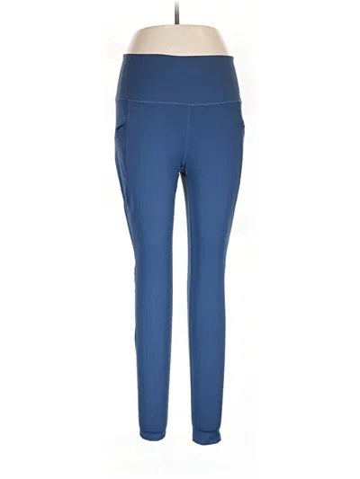 Pre-owned Eddie Bauer Active Pants In Blue
