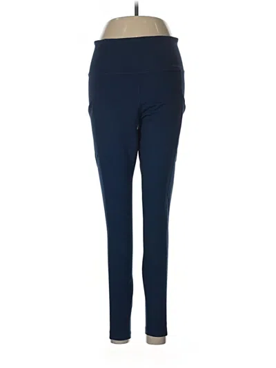 Pre-owned Eddie Bauer Active Pants In Blue