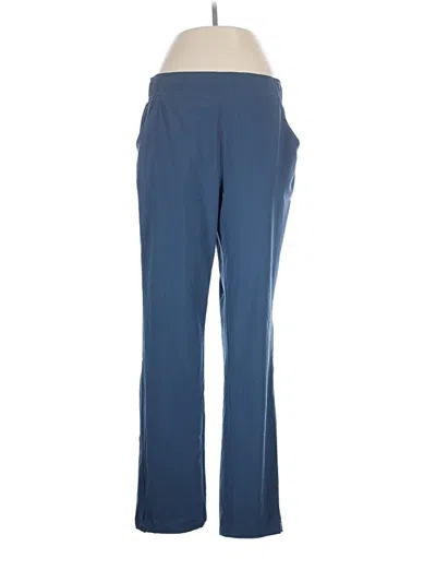 Pre-owned Eddie Bauer Active Pants In Blue