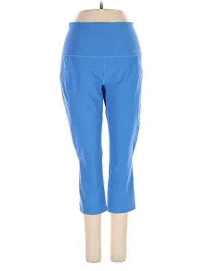 Pre-owned Eddie Bauer Active Pants In Blue