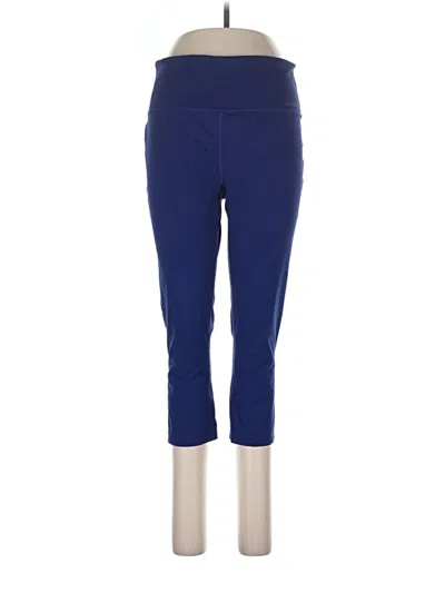 Pre-owned Eddie Bauer Active Pants In Blue
