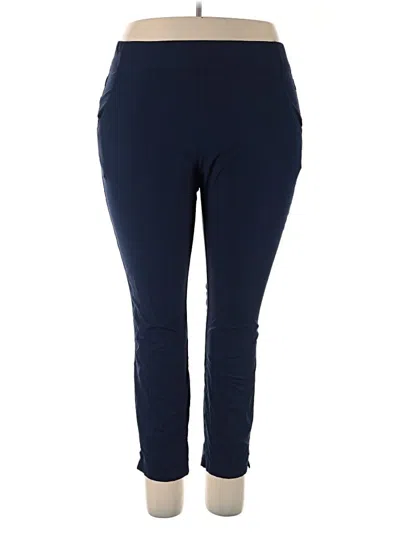 Pre-owned Eddie Bauer Active Pants In Blue