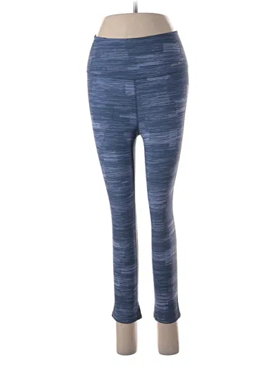 Pre-owned Eddie Bauer Active Pants In Blue