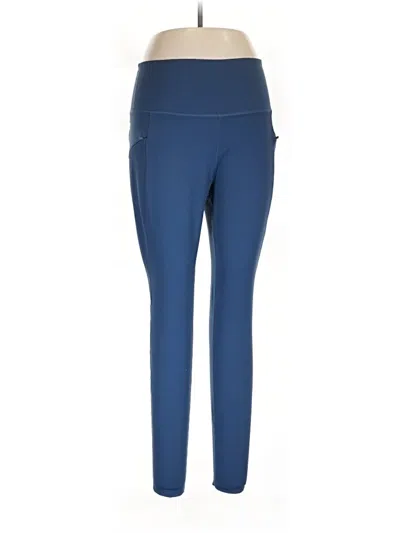 Pre-owned Eddie Bauer Active Pants In Blue