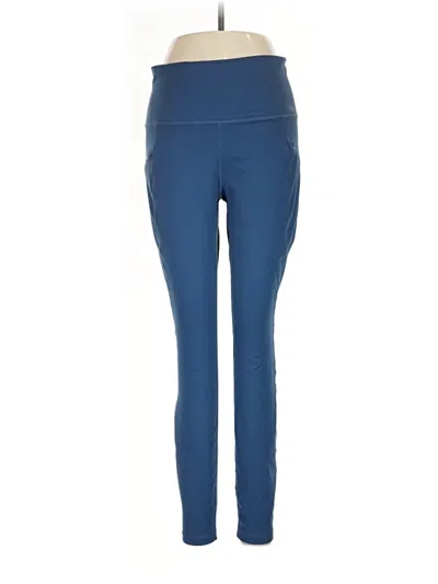 Pre-owned Eddie Bauer Active Pants In Blue