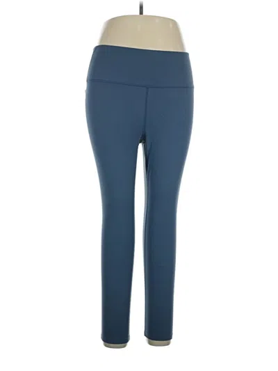 Pre-owned Eddie Bauer Active Pants In Blue