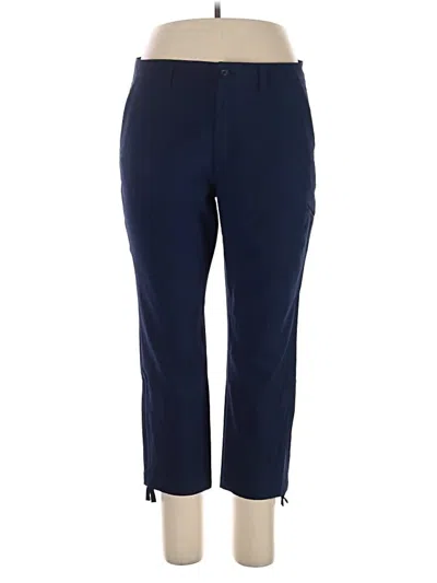 Pre-owned Eddie Bauer Active Pants In Blue
