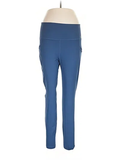Pre-owned Eddie Bauer Active Pants In Blue