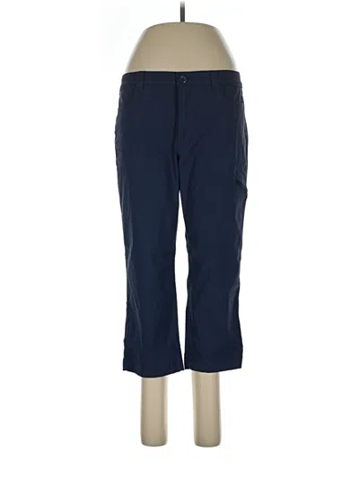 Pre-owned Eddie Bauer Active Pants In Blue
