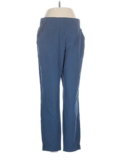 Pre-owned Eddie Bauer Active Pants In Blue