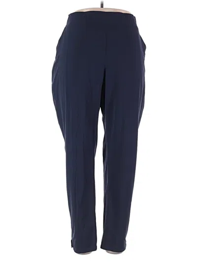Pre-owned Eddie Bauer Active Pants In Blue