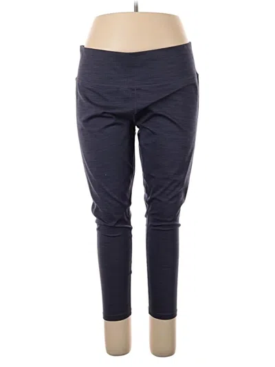Pre-owned Eddie Bauer Active Pants In Blue