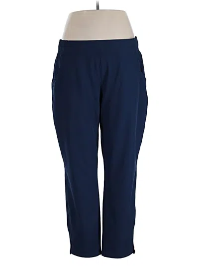 Pre-owned Eddie Bauer Active Pants In Blue