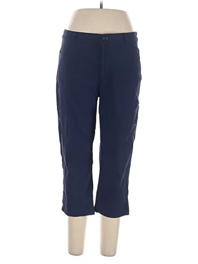 Pre-owned Eddie Bauer Active Pants In Blue