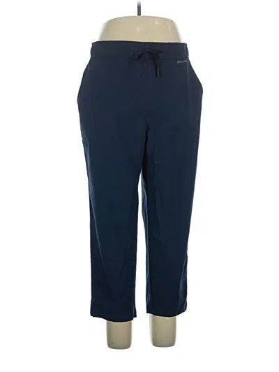 Pre-owned Eddie Bauer Active Pants In Blue