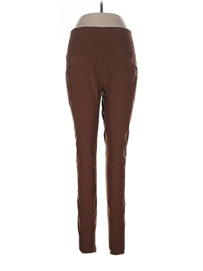 Pre-owned Eddie Bauer Active Pants In Brown