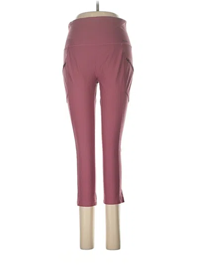 Pre-owned Eddie Bauer Active Pants In Burgundy