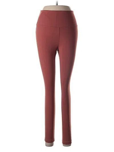 Pre-owned Eddie Bauer Active Pants In Burgundy