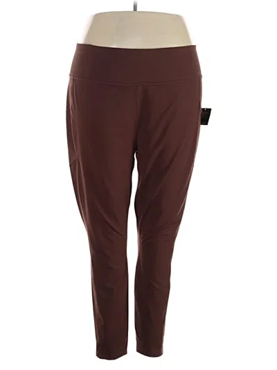Eddie Bauer Active Pants In Burgundy