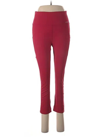 Pre-owned Eddie Bauer Active Pants In Burgundy