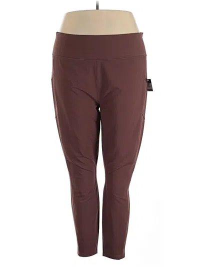 Eddie Bauer Active Pants In Burgundy